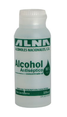 ALCOHOL ABSOLUTO 96% X 100 ML ALNA