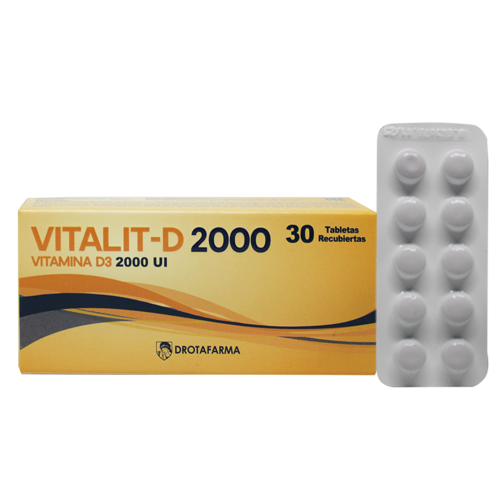 VITAMINA D3 2000 UI X 30 CAP VITALIT D