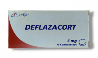 DEFLAZACORT 6MG X 10 COMP SPEFAR