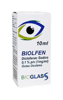 BIOLFEN DICLOFENAC 0.1% 10 ML OFTALMICA