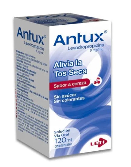 ANTUX LEVODROPROPIZINA 6MG/ML JBE X 120ML