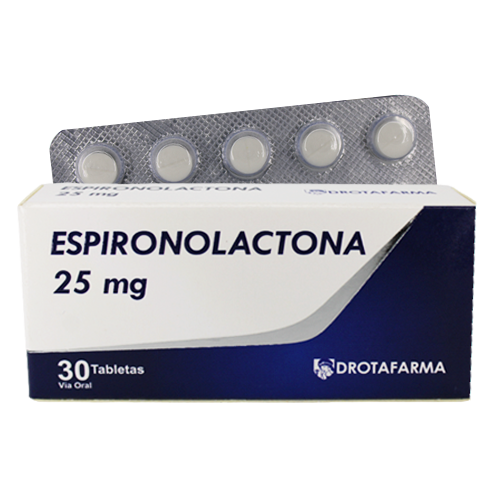 ESPIRONOLACTONA 25 MG X 30 TABLETAS DROTAFARMA