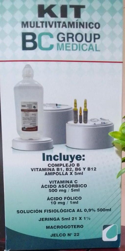 KIT MULTIVITAMINICO AC FOLICO+COMPLEJO B+VITAMINA C BIOGLAS