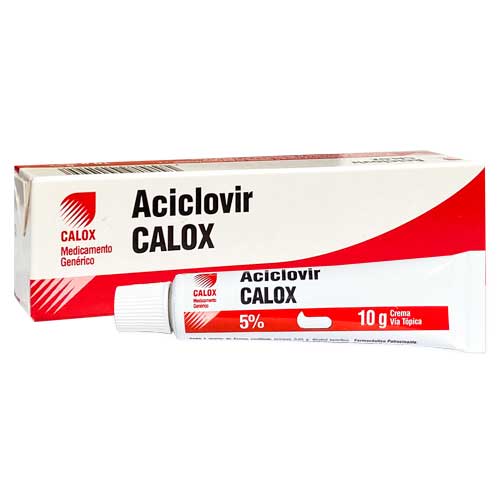 ACICLOVIR 5% CREMA 10 GRAMOS CALOX