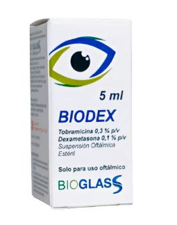 BIODEX SOL OF 0.3% 0.1 % TOBRAMICINA DEXAMETASONA