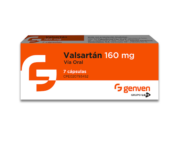 VALSARTAN 160MG X 30 CAP GENVEN