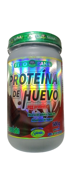 PROTEINA DE HUEVO SABOR SURTIDO 500 GR FITOSANA