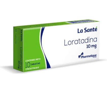 LORATADINA 10 MG X 10 TAB LA SANTE