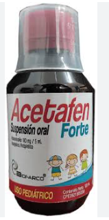 ACETAFEN FORTE 180MG/5ML 120 ML BIOFARCO ACETAMINOFEN