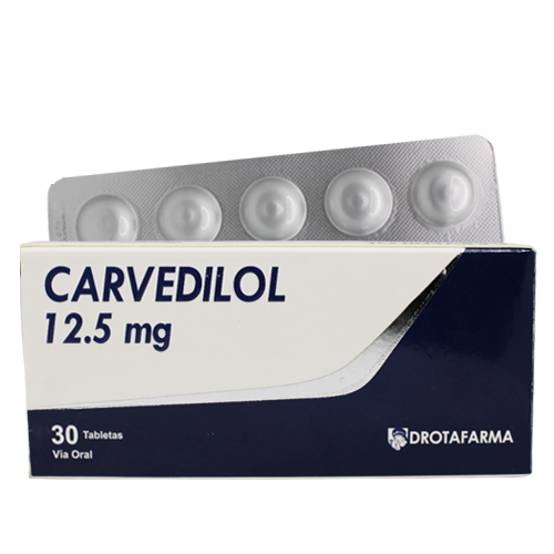 CARVEDILOL 12,5 MG X 30 TAB H&M