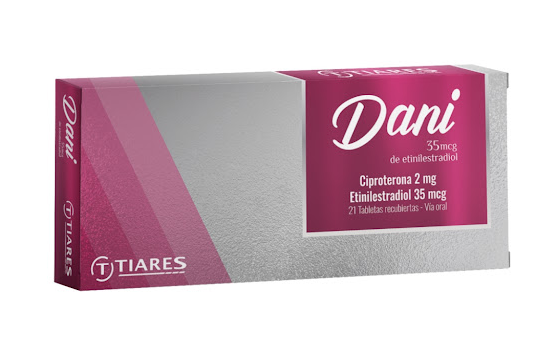 DANI 35 TAB 2MG/35MCG X 21 TAB CIPROTERO ETINIL