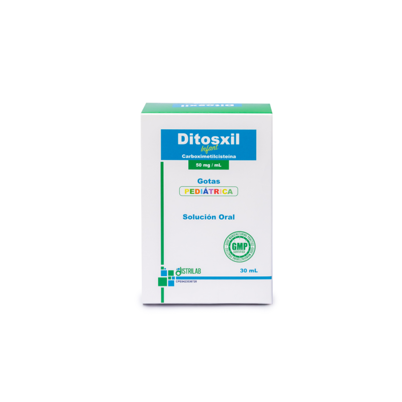 DITOSXIL CARBOXIMETILCISTEINA 50MG/1ML GOTAS 30 ML