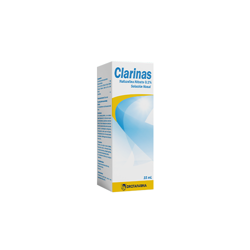 NAFAZOLINA CLARINAS 1MG/ML NASAL 15 ML DROTAFARMA