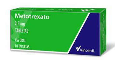 METOTREXATO TAB 2.5 MG X 10 VINCENTI
