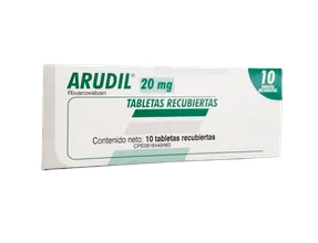 ARUDIL RIVAROXABAN 20MG X 10 TAB FARMA
