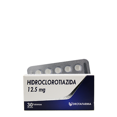HIDROCLOROTIAZIDA 12,5MG X 30 TAB DROTA H&M