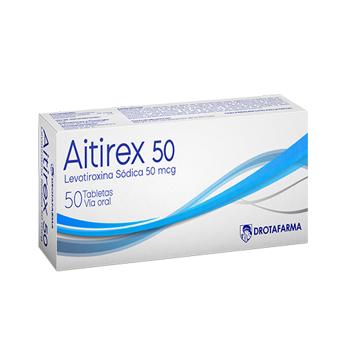 LEVOTIROXINA 50 MCG X 10 TAB AITIREX