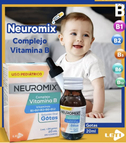 NEUROMIX COMPLEJO B GOTAS X 20 ML