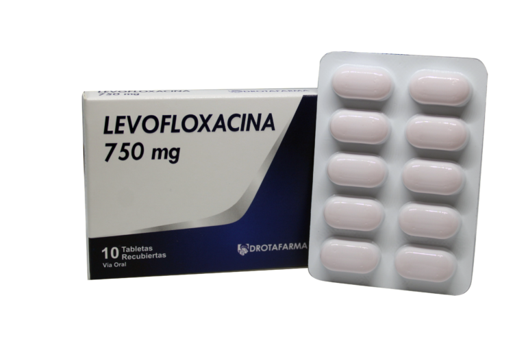 LEVOFLOXACINA 750 MG  X 10 TAB DROTAFARMA