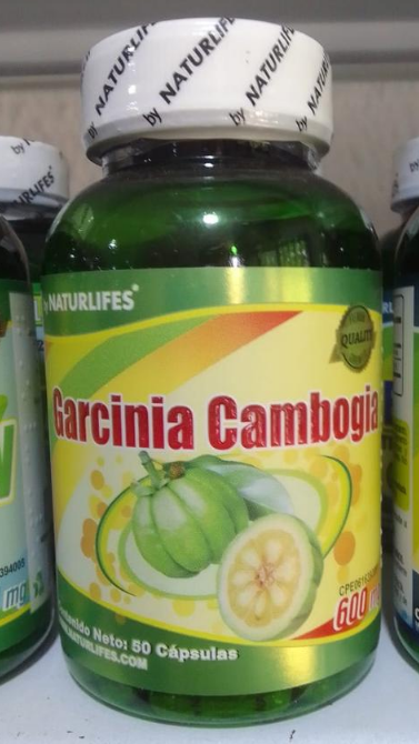 GARCINIA CAMBOGIA 600 MG X 50 CAPSULAS