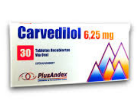 CARVEDILOL 6.25MG X 30 TAB PLUSANDEX