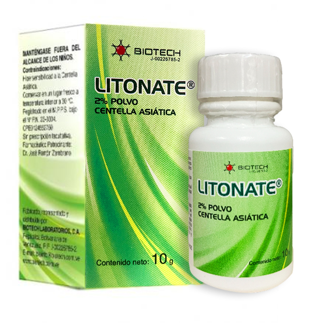 LITONATE 2% POLVO 10 G CENTELLA ASIATICA