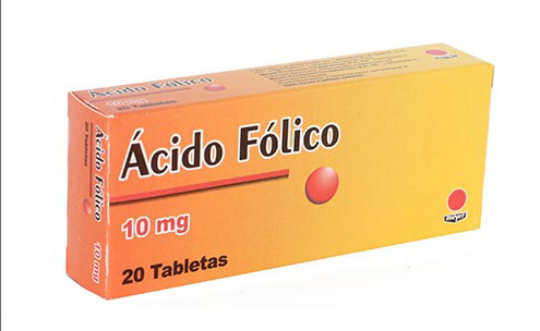 ACIDO FOLICO 10MG X 20 TAB MEYER