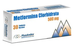 METFORMINA 500MG X 30 PLUSANDEX