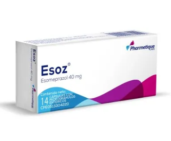 ESOZ 40MG X 14 CAPSULAS ESOMEPRAZOL