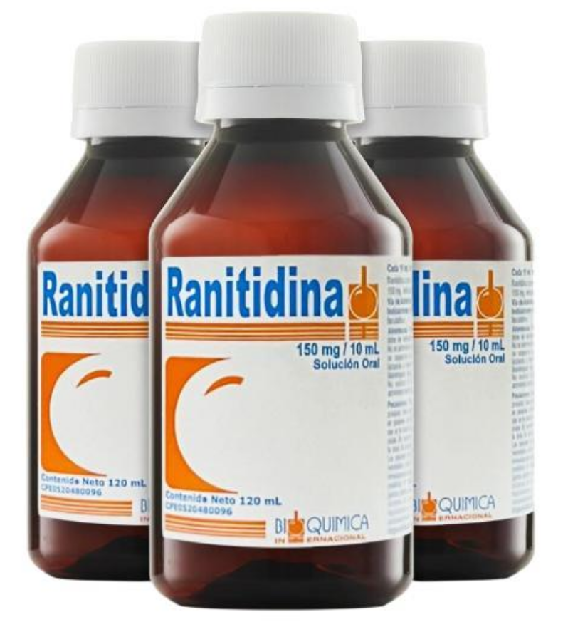 RANITIDINA SOLUCION ORAL 150MG/10ML 120ML BIOQUIMICA