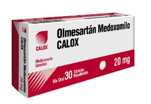 OLMESARTAN 20MG X 30 TAB CALOX