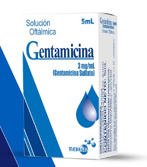 GENTAMICINA SOL OFT 0.3% 5ML MEDIGEN