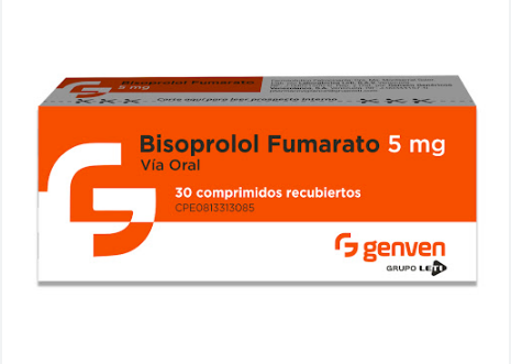 BISOPROLOL 5MG X 30 COMP GENVEN