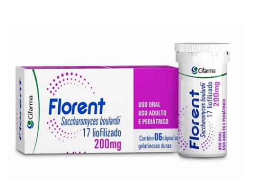 FLORENT 200 MG X 6 CAP PROBIOTICO