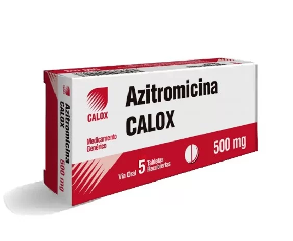 AZITROMICINA 500MG X 5 TAB CALOX