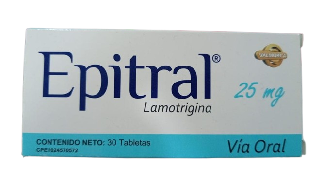 EPITRAL 25 MG X 30 TAB LAMOTRIGINA