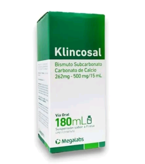 KLINCOSAL FRESA 180 ML BISMUTO SUBCARBONATO