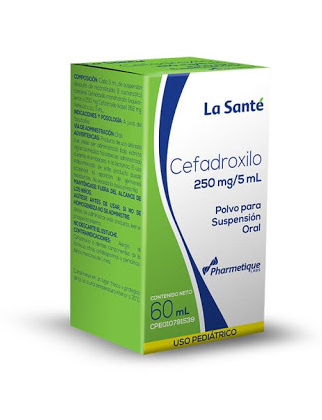 CEFADROXILO 250MG/5ML JBE. X 60ML LA SANTE