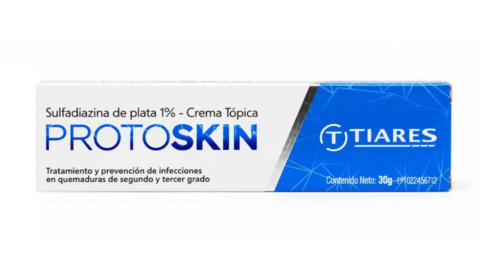 PROTOSKIN 1% 30 GR SULFADIAZINA  PLATA TIARES