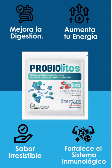 PROBIOTICO X 1 SOBRE BIOFARCO PROBIOLITOS