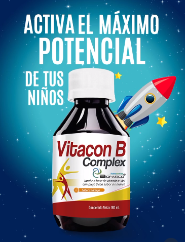 VITACON B COMPLEX JBE NARANJA 180 ML BIOFARCO