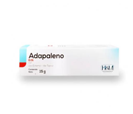 ADAPALENO 0.1% GEL TOPICO 15G H&M ACNE