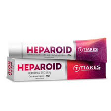 HEPAROID GEL TOPICO HEPARINA SODICA 250UI/G X 30GR HEMATOMAS Y VARICES TIARES