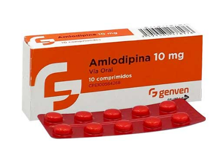 AMLODIPINA 10MG X 30 COMP GENVEN