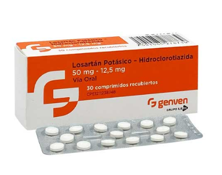 LOSARTAN HC 50MG/12.5MG X 30 COMP GENVEN