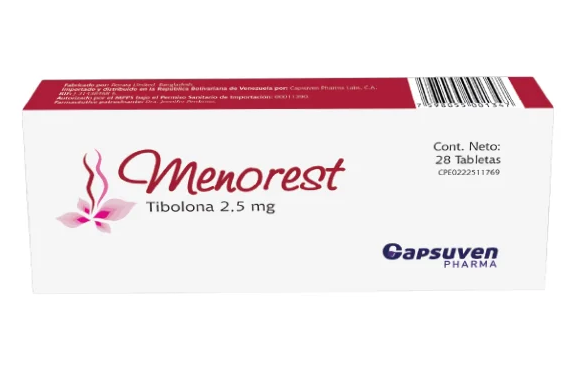 MENOREST TIBOLONA 2.5MG X 28 TAB RENATA