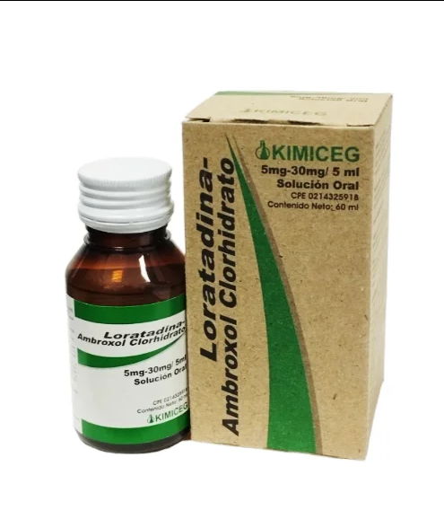 AMBROXOL+LORATADINA 30MG/5MG X 60 ML KIMICEFG