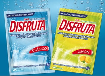 DISFRUTA X 1 SOBRE SAL DE FRUTA antiacido