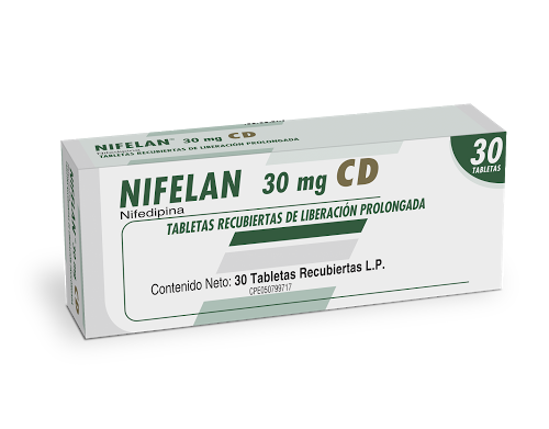 NIFELAN 30MG CD NIFEDIPINA LP X30 TAB FARMA