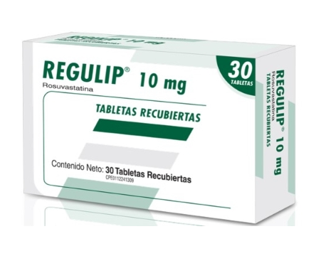 REGULIP ROSUVASTATINA 10MG X 30 TAB FARMA